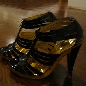 Michael Kors Platform High Heeled Sandals